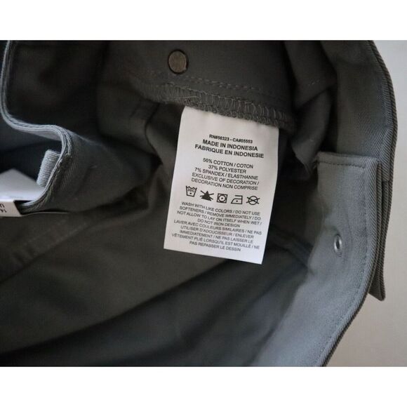 Nike BV6081 084 Women's Sz 14 Gray DRI-FIT Slim Fit Golf Pants - Picture 4 of 9